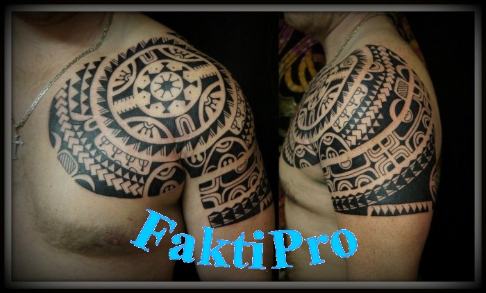 Полинезийские татуировки считаются одними из самых искусных