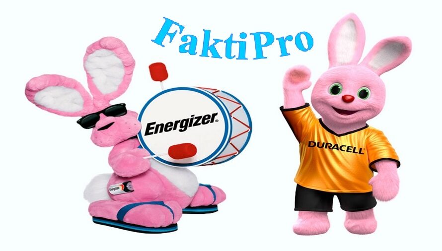 Кролик Duracell и кролик Energizer