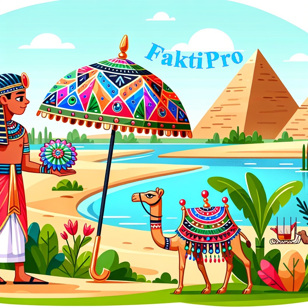 Зонт − символ власти в Египте